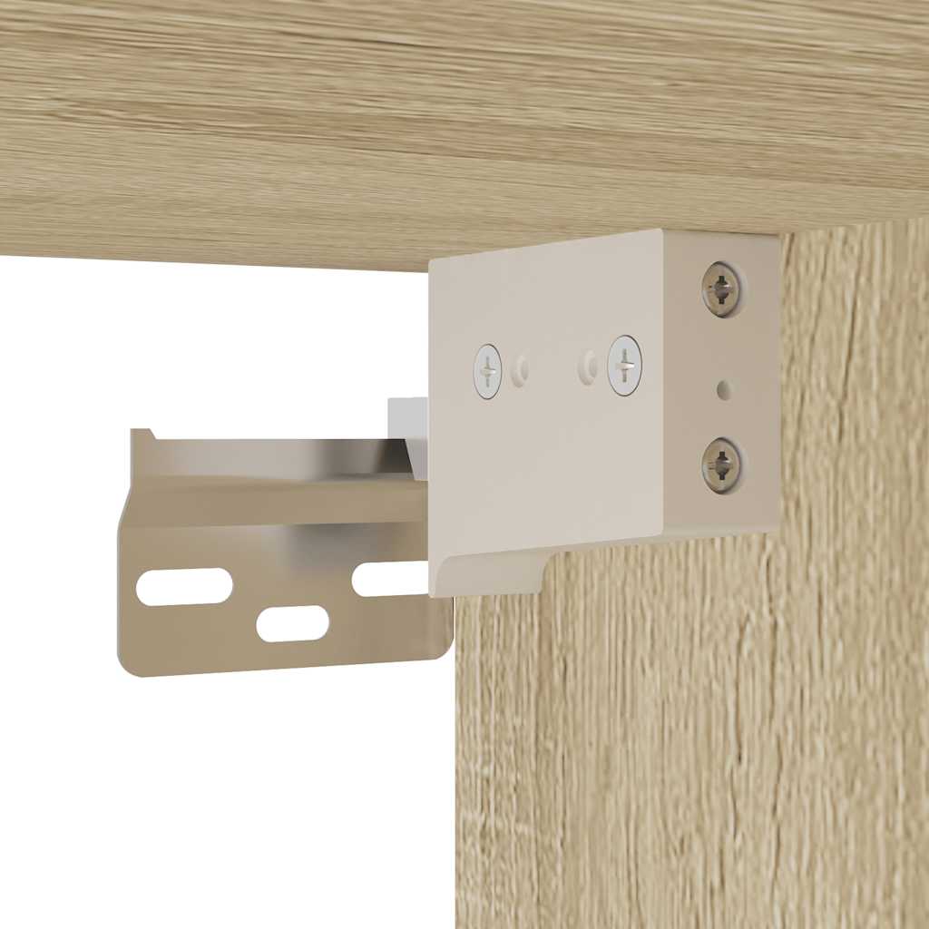 4 Piece Bathroom Furniture Set Engineered Wood