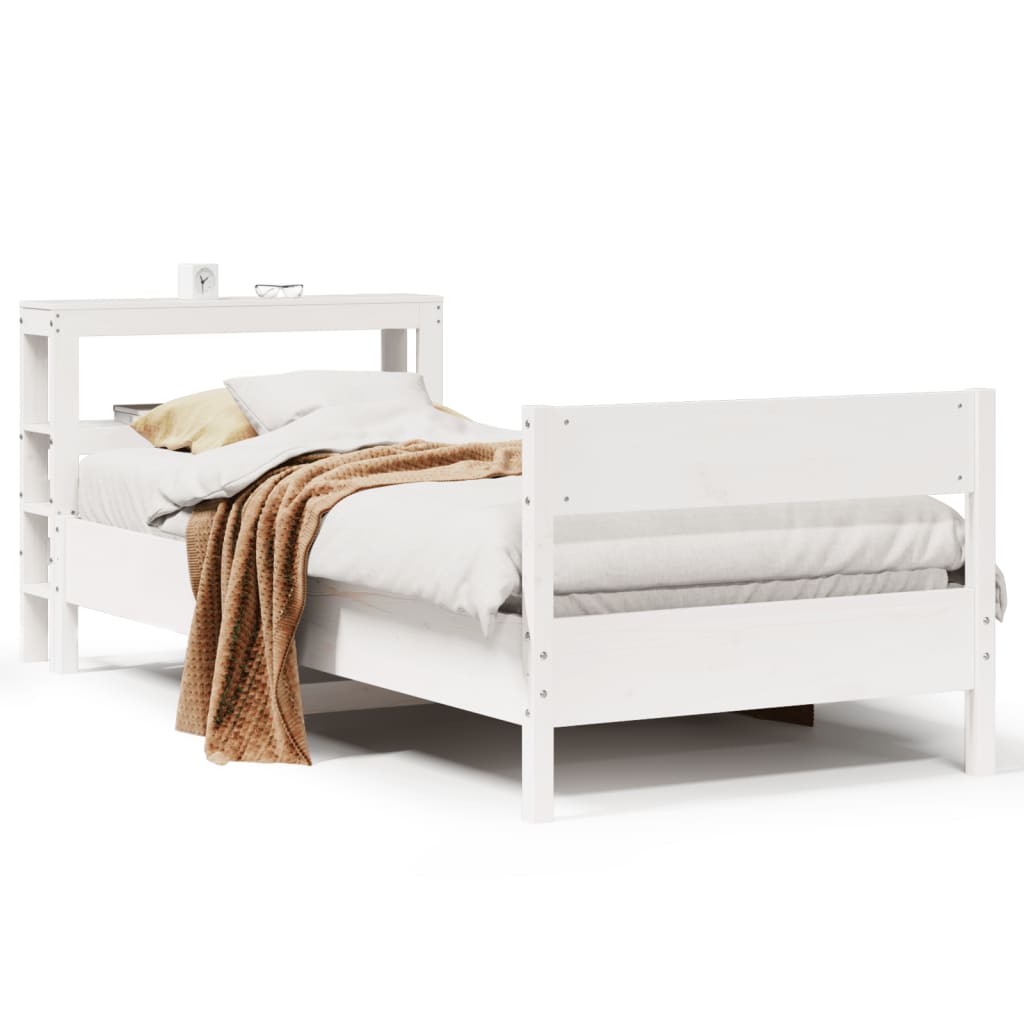 Bed Frame Without Mattress Small Single Solid Wood Pine