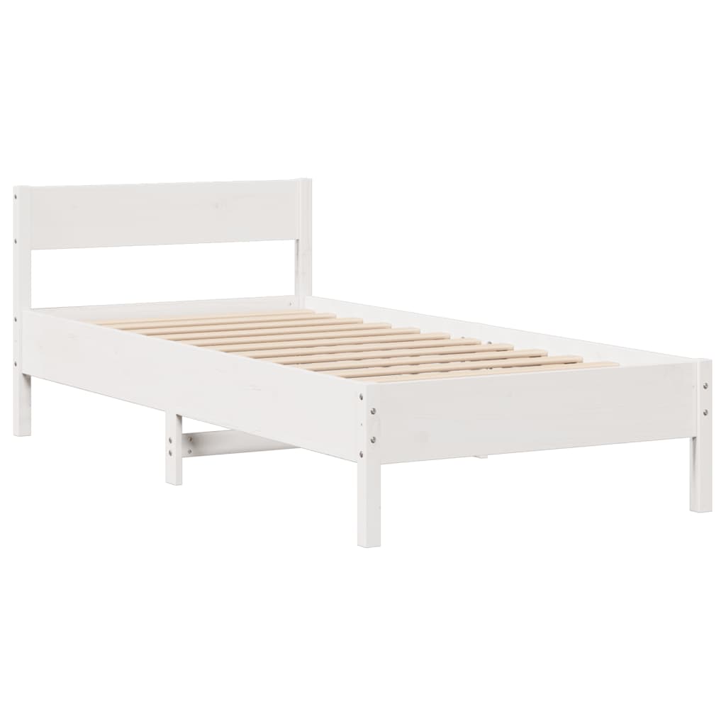 Bed Frame Without Mattress Small Single Solid Wood Pine