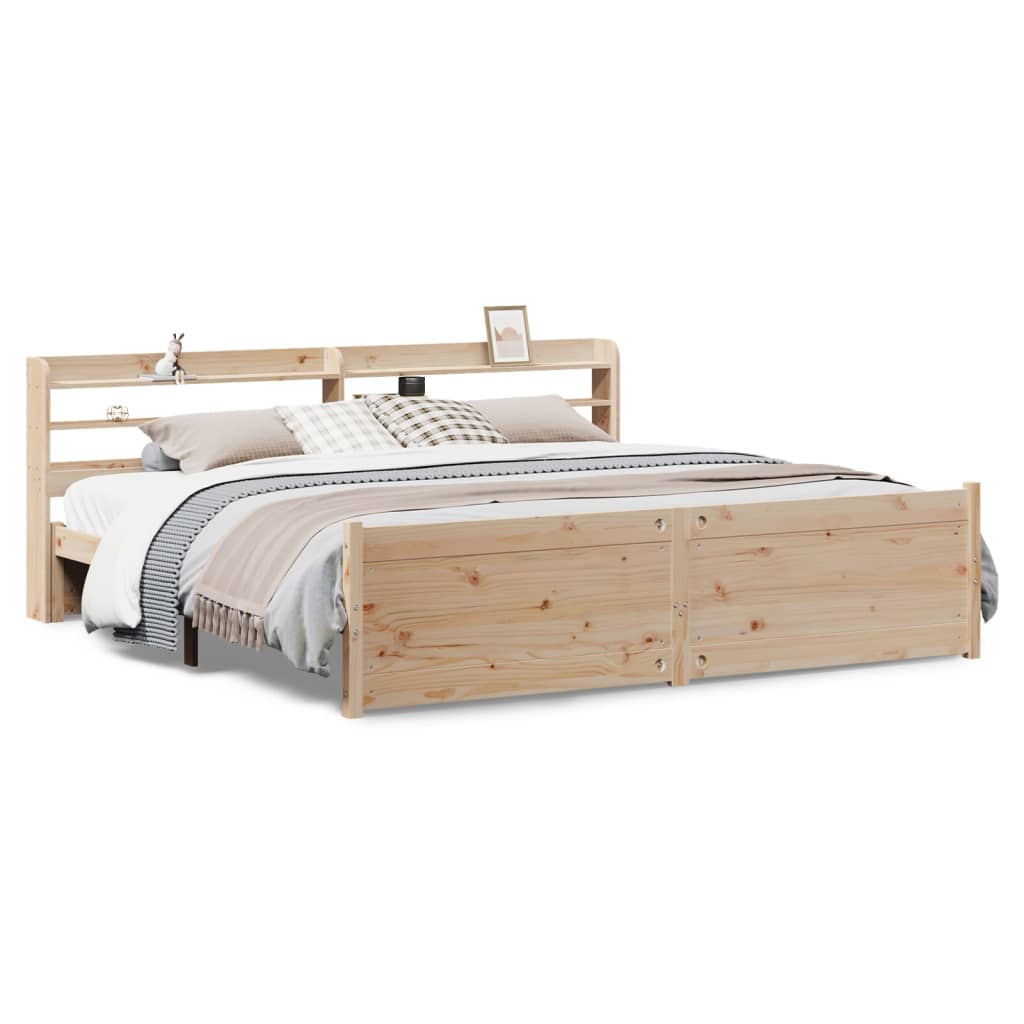 Bed Frame With Headboard Without Mattress