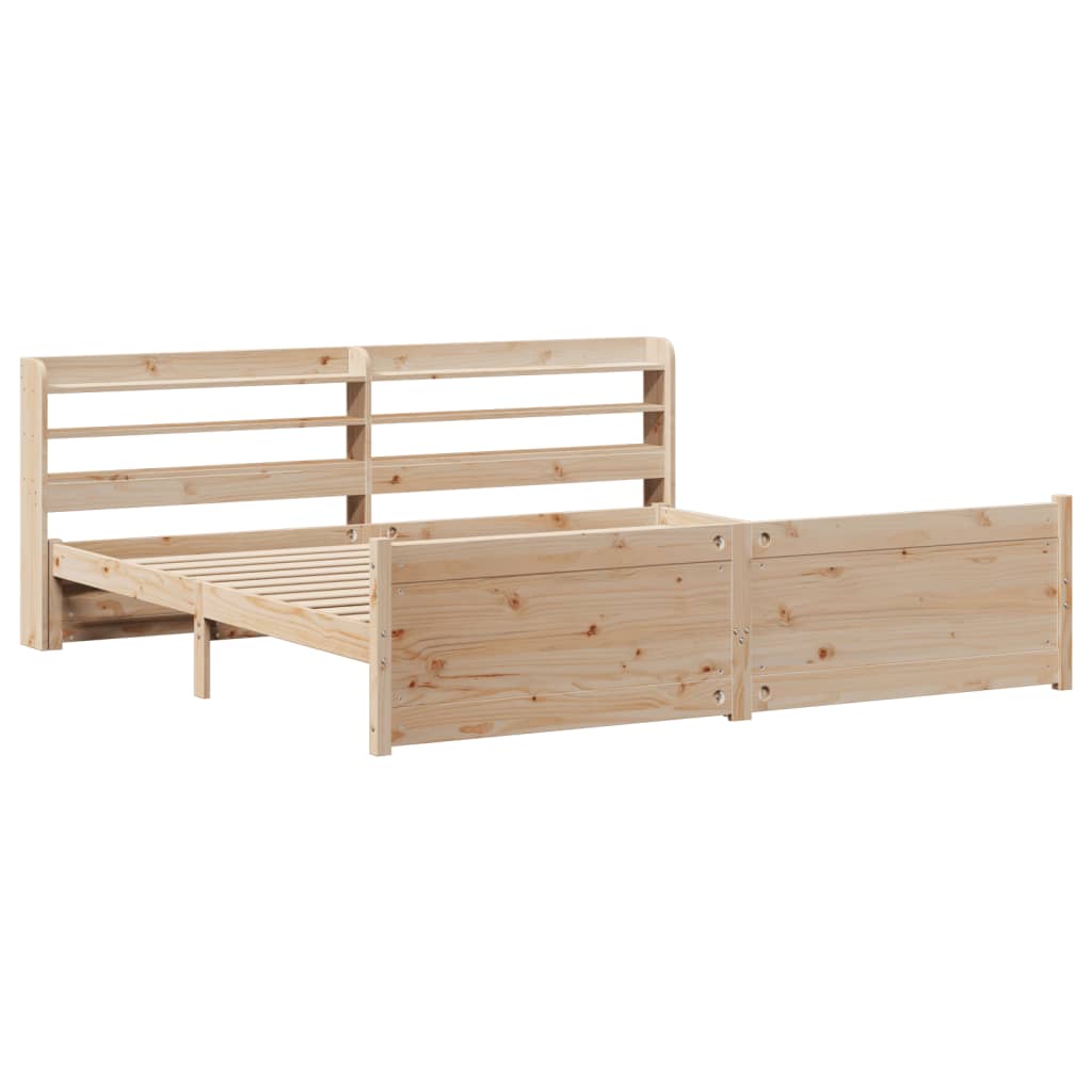 Bed Frame With Headboard Without Mattress