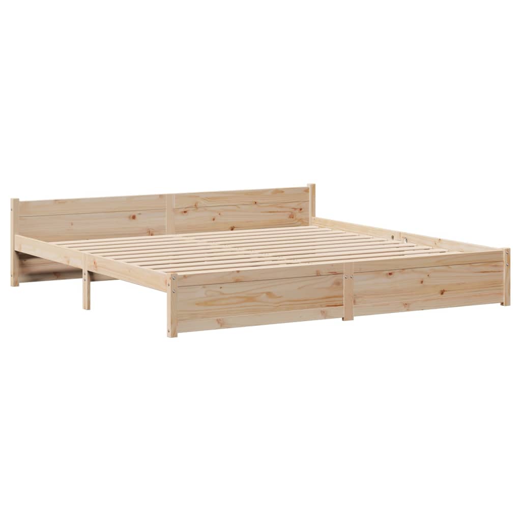 Bed Frame With Headboard Without Mattress