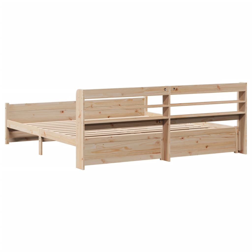 Bed Frame With Headboard Without Mattress