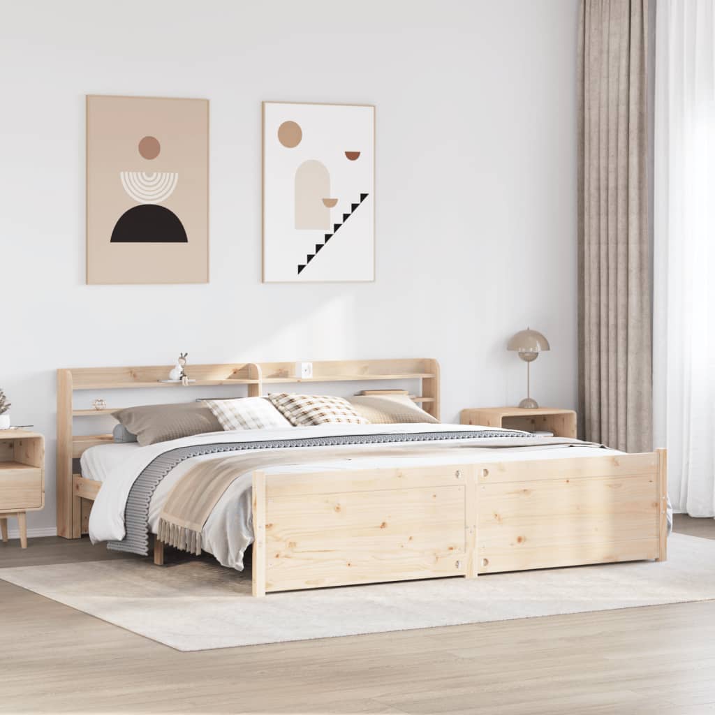 Bed Frame With Headboard Without Mattress