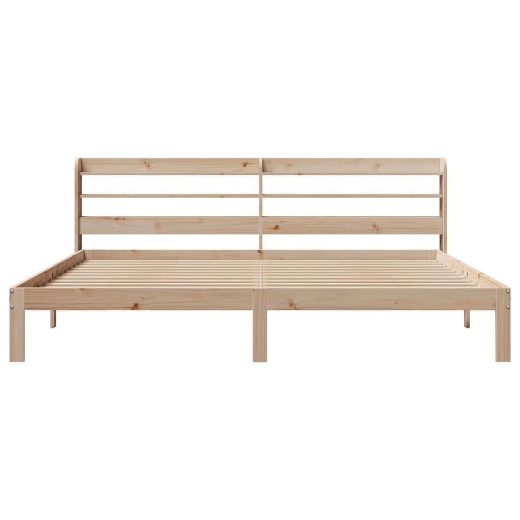 Bed Frame With Headboard Without Mattress Super King