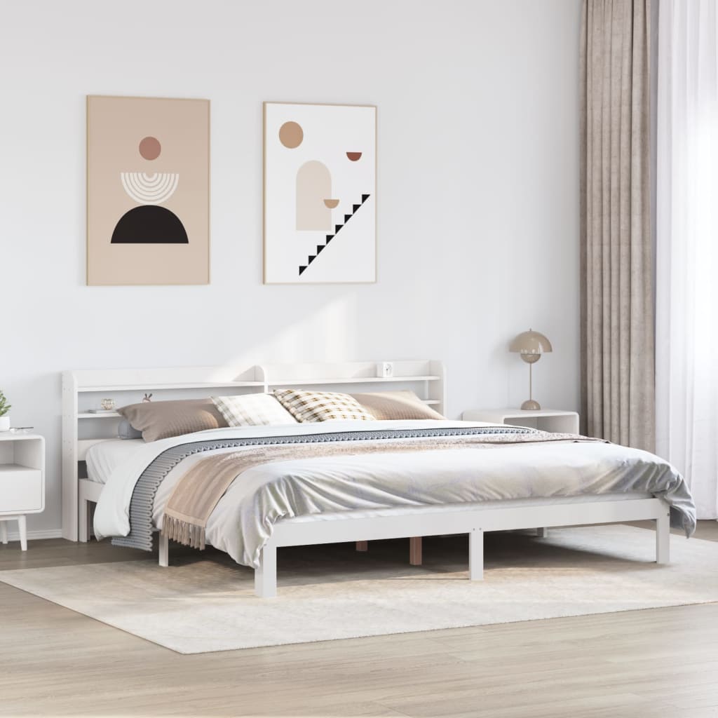 Bed Frame With Headboard Without Mattress Super King