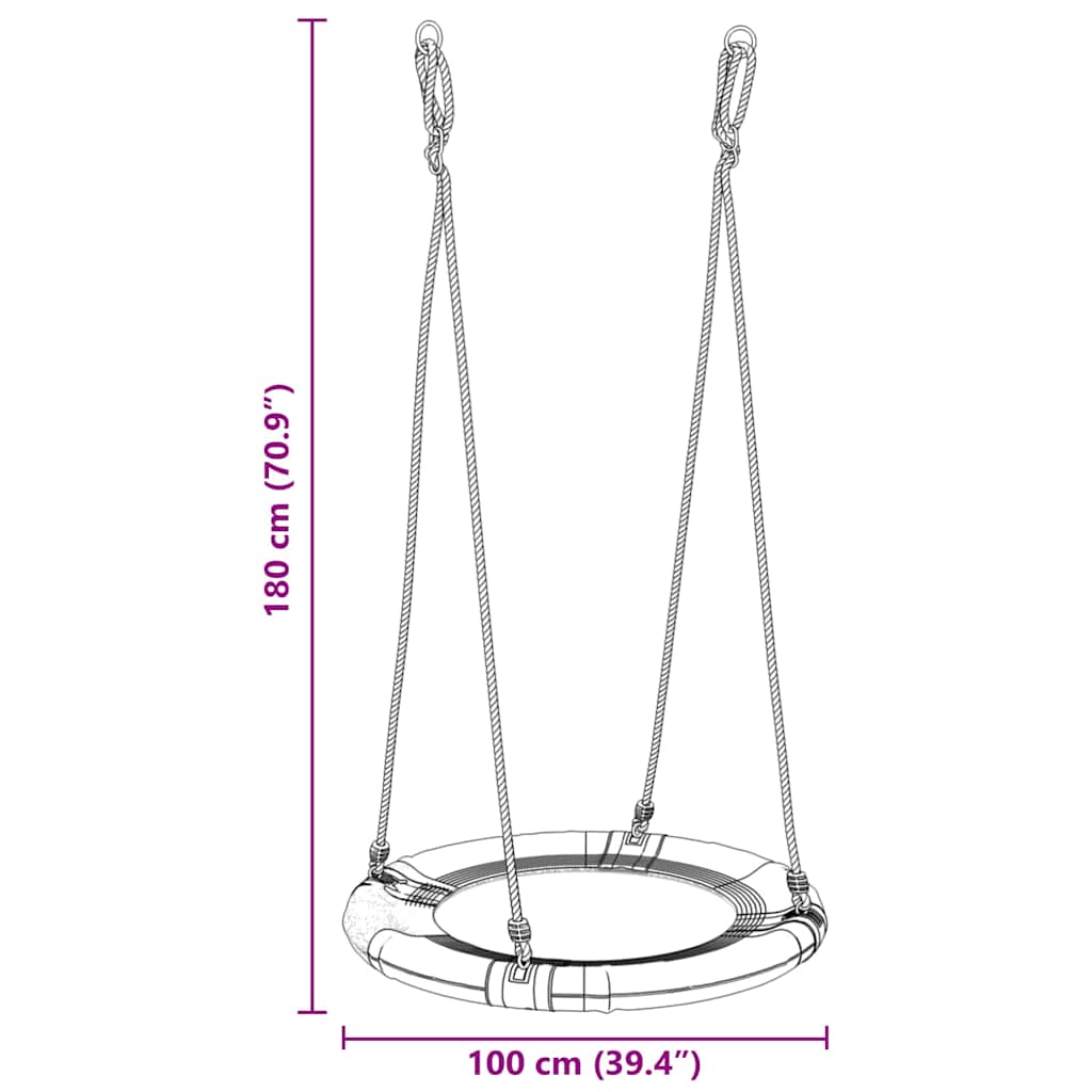 Nest Swing 100 X 100 X 180 Cm