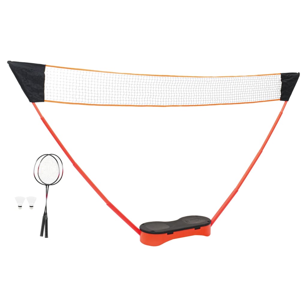 Badminton Set With 2 Rackets. Net & Storage Case 292X30X152 Cm