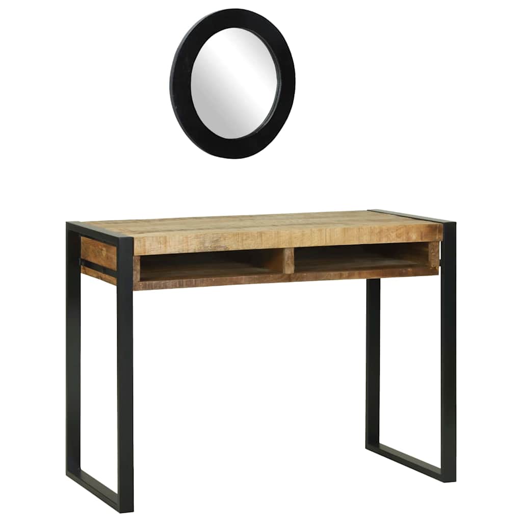 Dressing Table Multicolour 100 X 50 X 75 Cm Solid Reclaim Wood