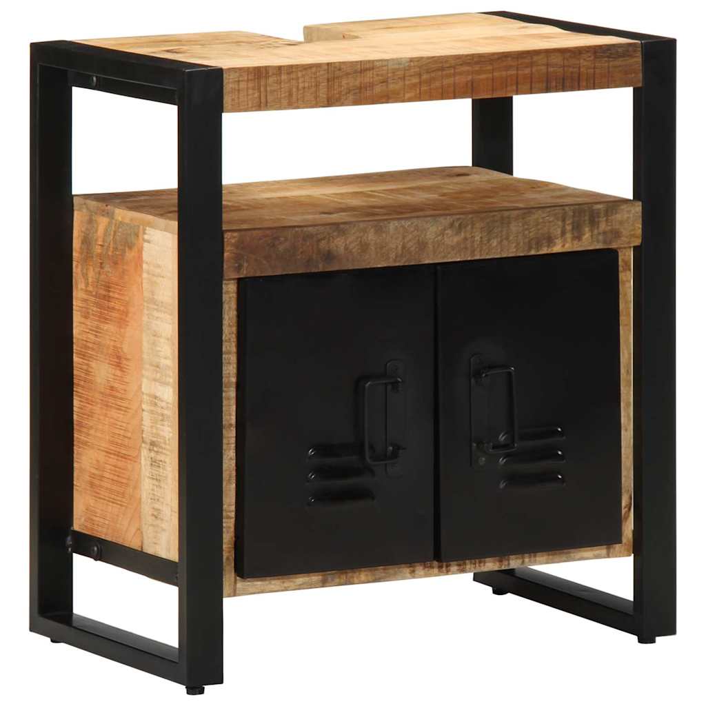 Bathroom Sink Cabinet 55X35X60 Cm Solid Wood Reclaimed