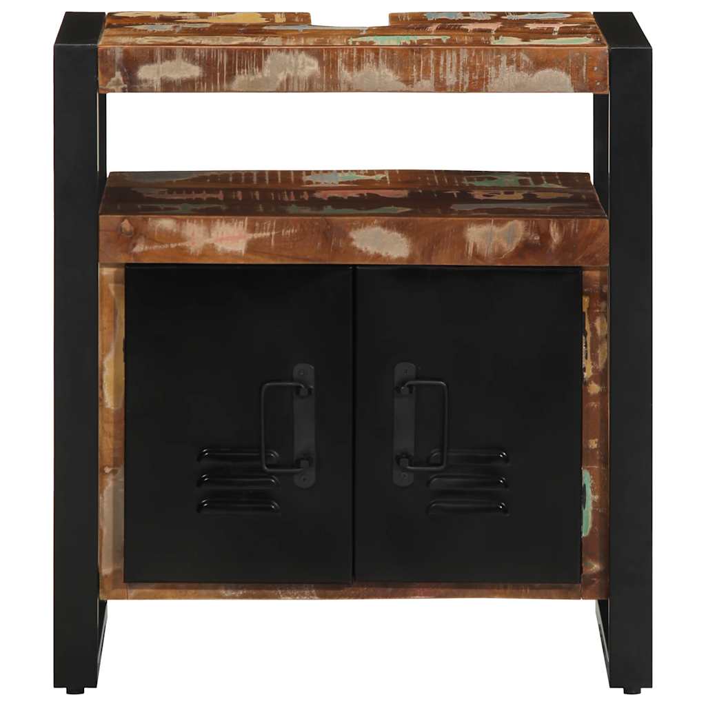 Bathroom Sink Cabinet 55X35X60 Cm Solid Wood Reclaimed