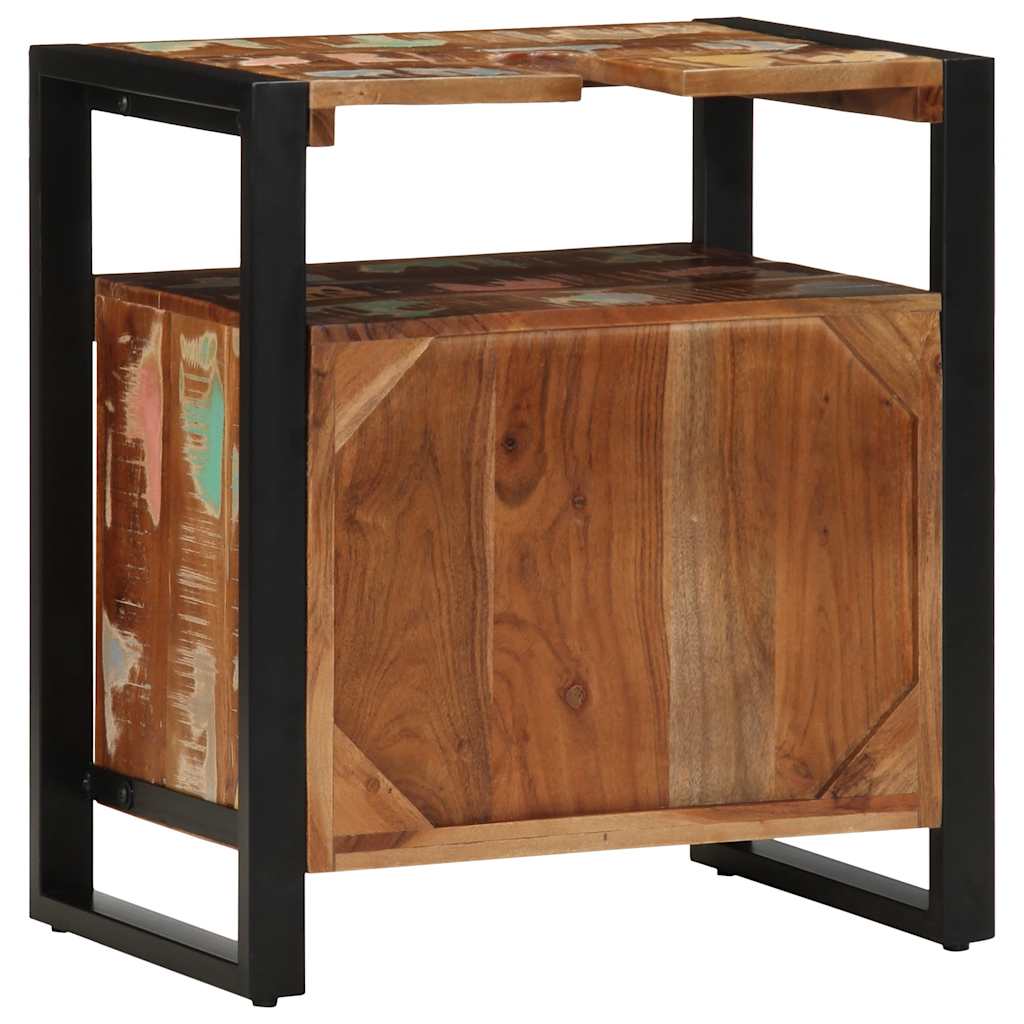 Bathroom Sink Cabinet 55X35X60 Cm Solid Wood Reclaimed