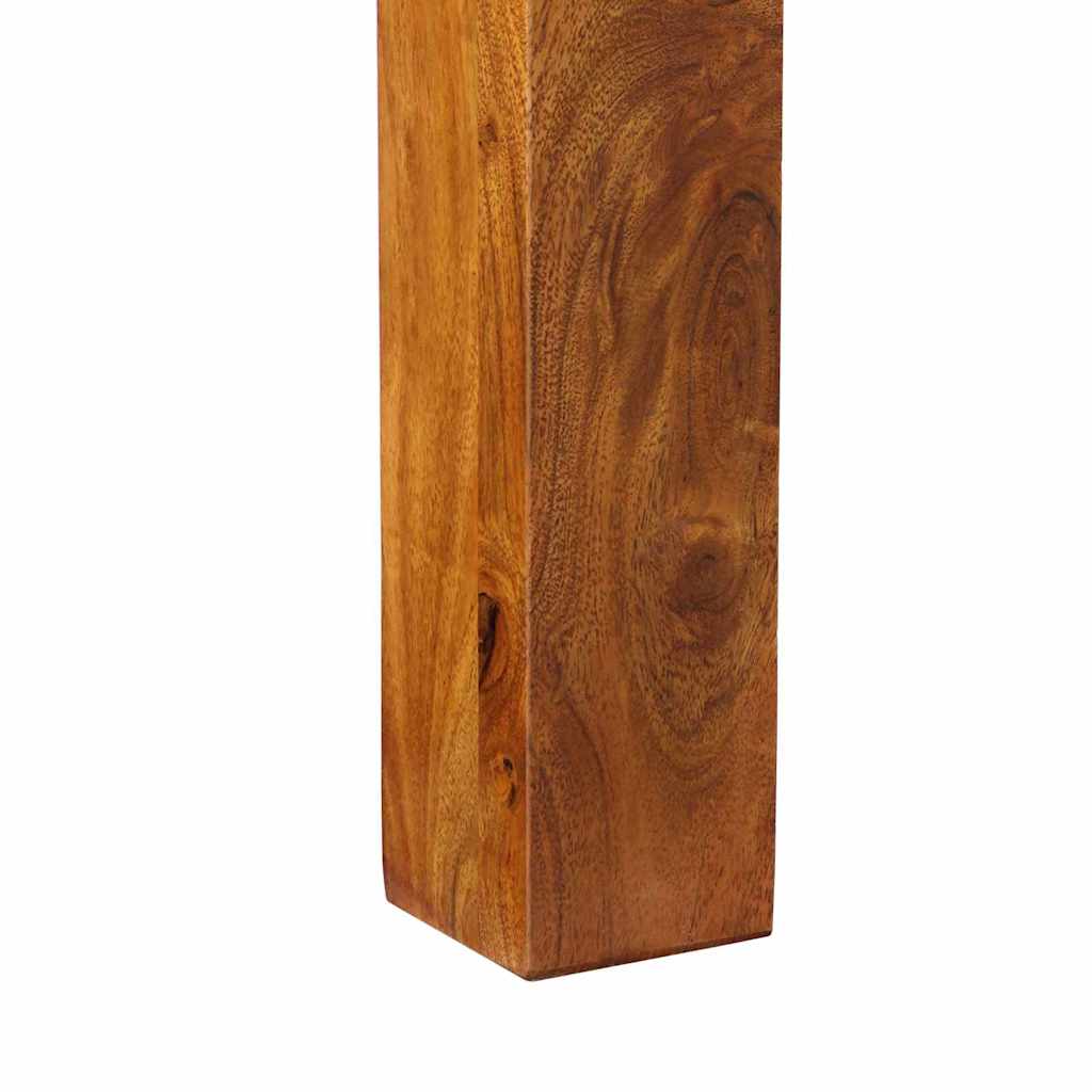 Dressing Table Brown 90 X 45 X 75 Cm Solid Acacia Wood
