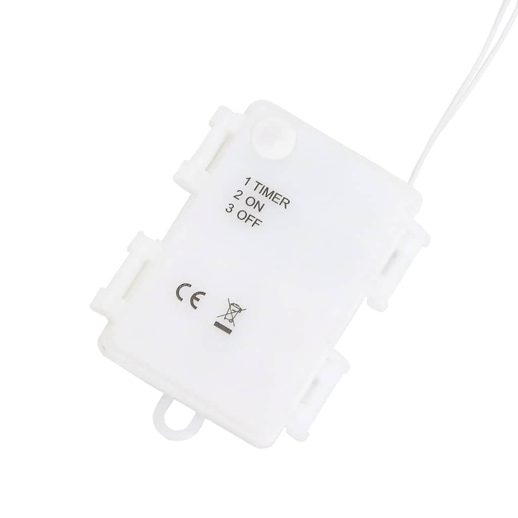 Christmas Lights Silhouette 2 Pcs 35 Leds Warm White