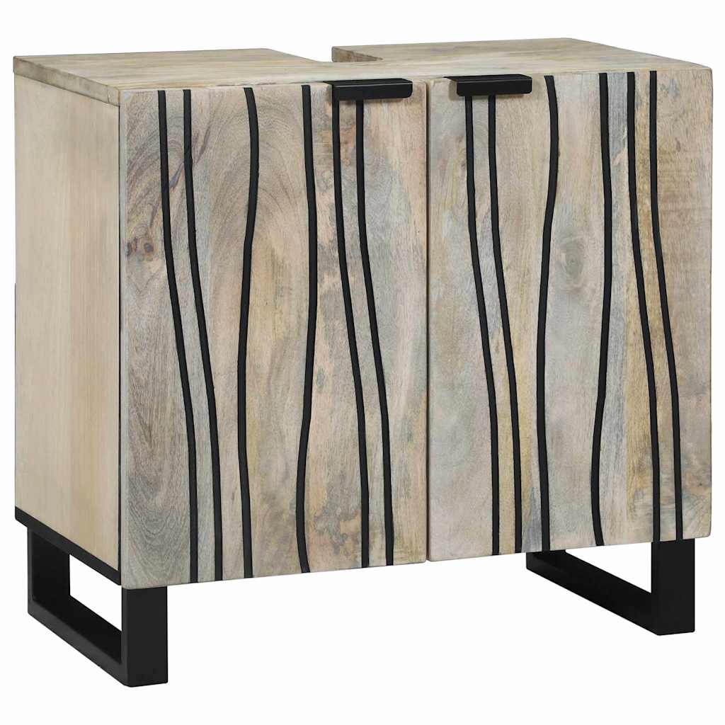 Bathroom Furniture Set 4 Pcs Walnut Brown 38 X 33 X 160 Cm