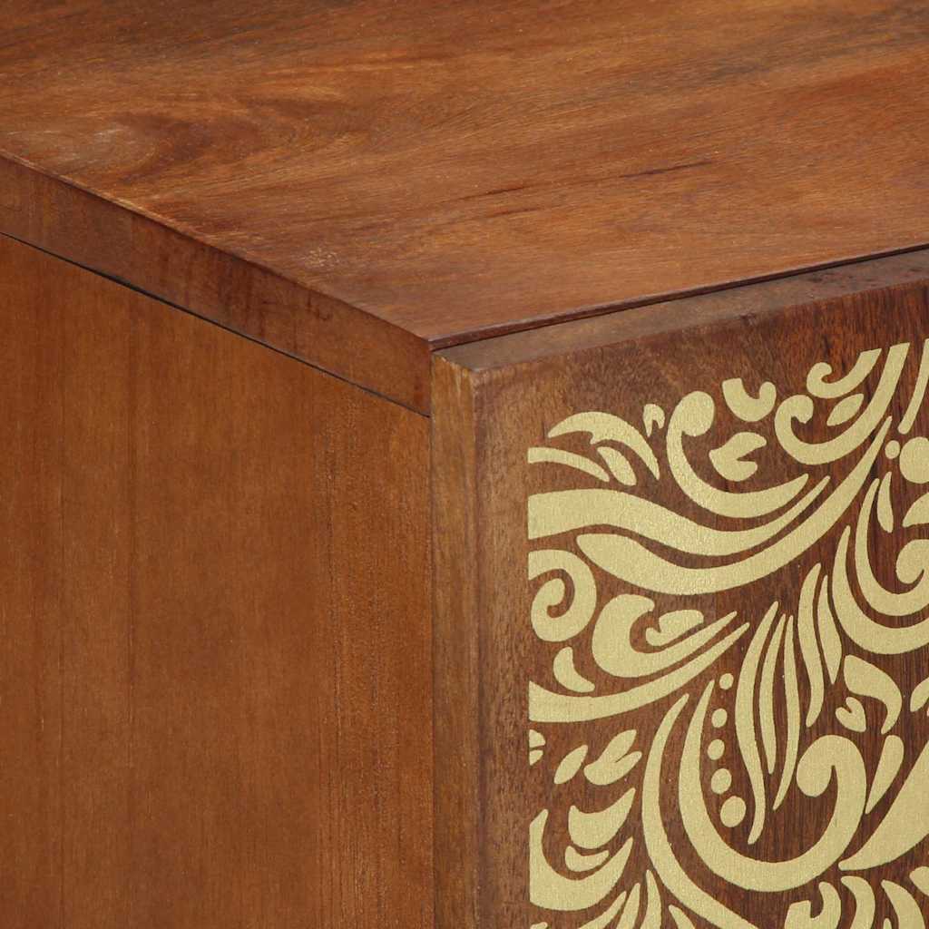 Bathroom Furniture Set Wall-Mounted 3 Pcs Brown 62 X 33 X 58 Cm