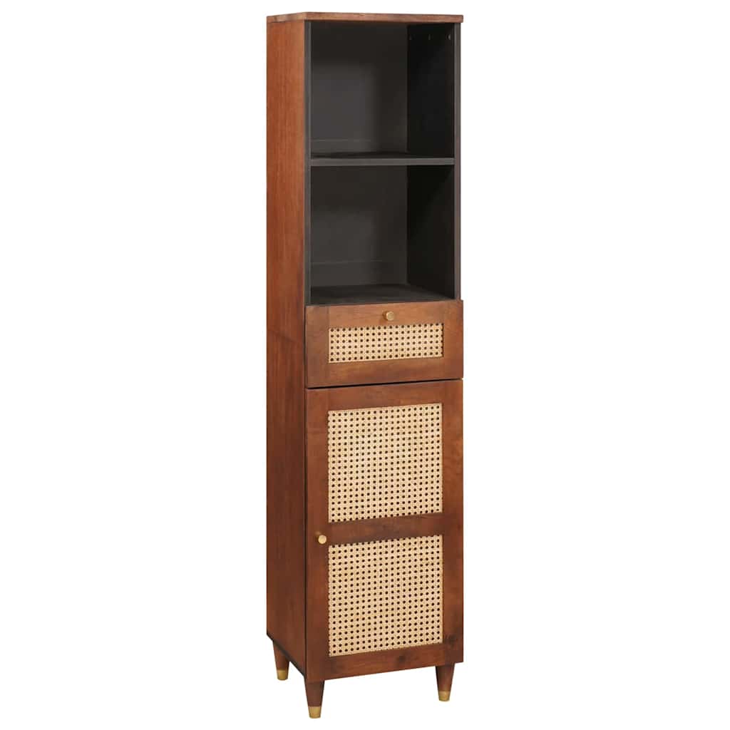 Bathroom Furniture With Drawer With Door 4 Pcs 38 X 33 X 160 Cm