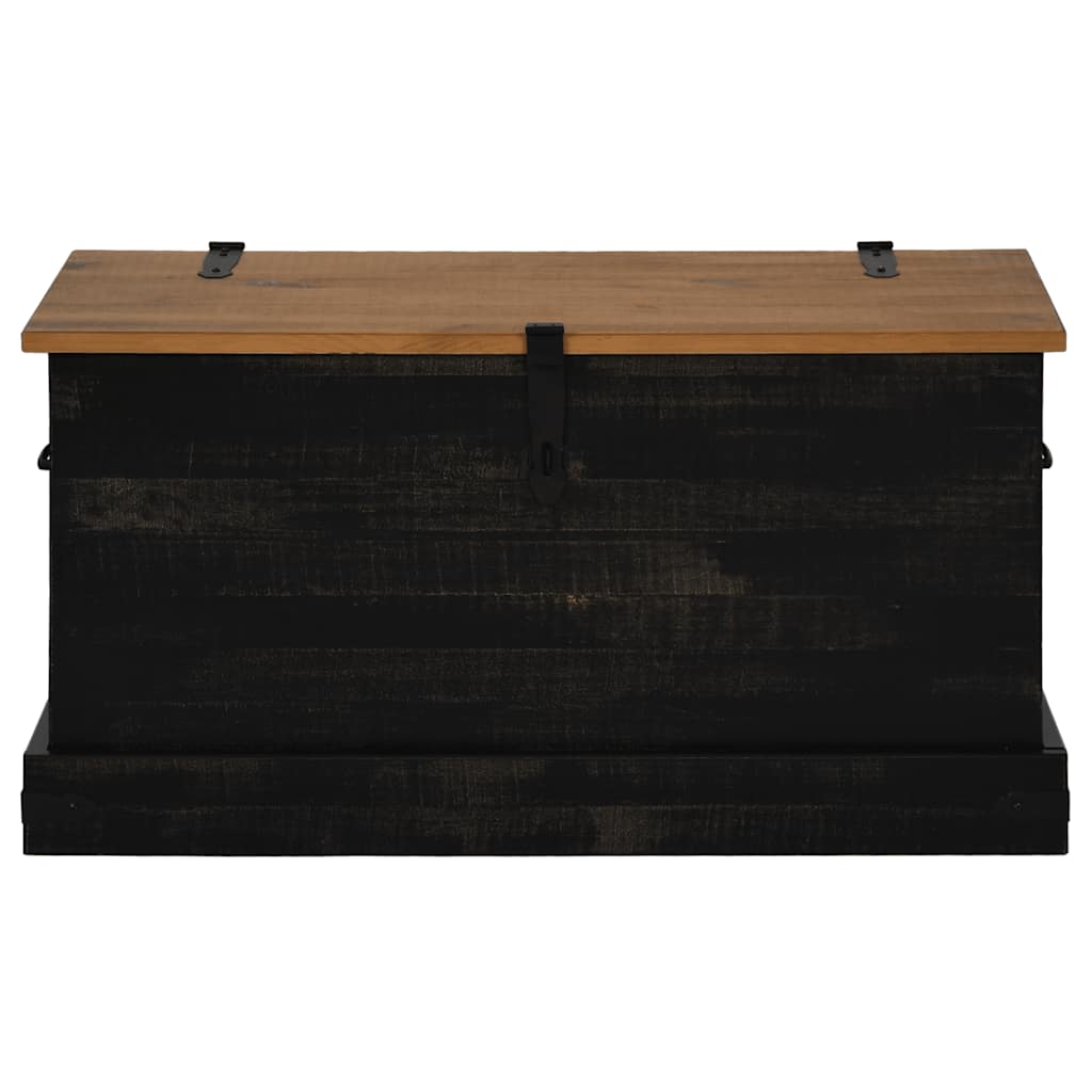 Storage Chest Halden 91X48X47 Cm Solid Wood Pine