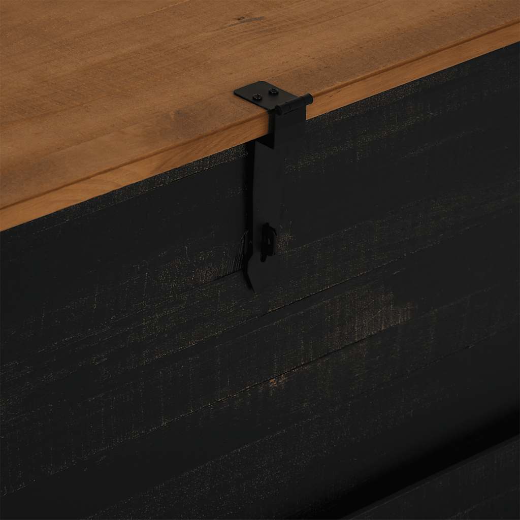 Storage Chest Halden 91X48X47 Cm Solid Wood Pine