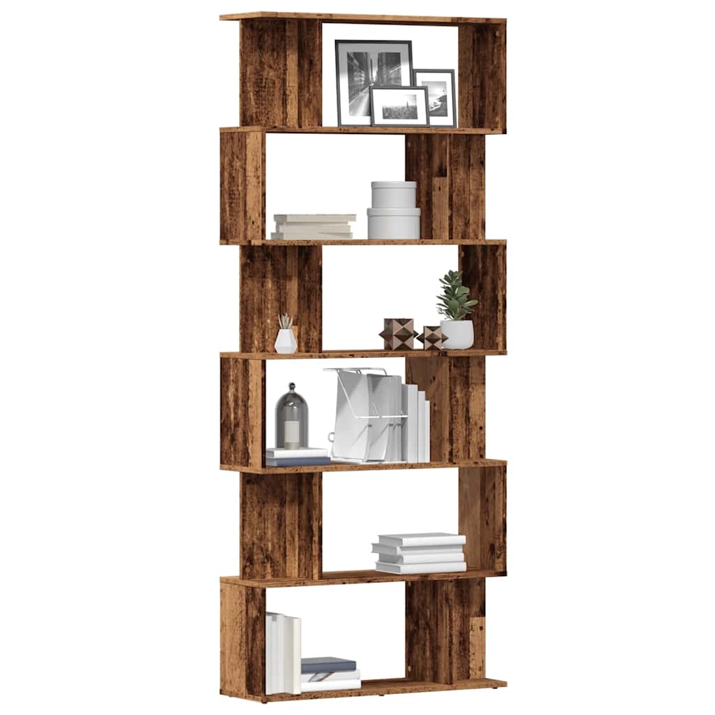 Bookcase 80X24X190.5 Cm Engineered Wood