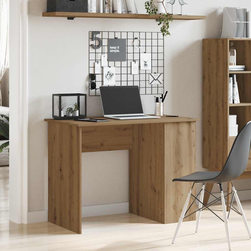 Desk 100X55X75 Cm Engineered Wood