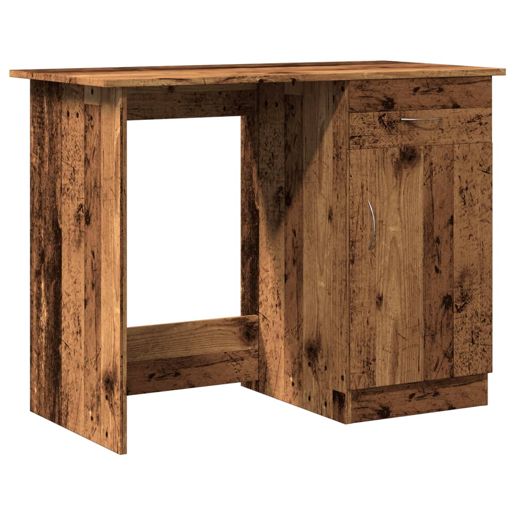 Desk 100X50X76 Cm Engineered Wood