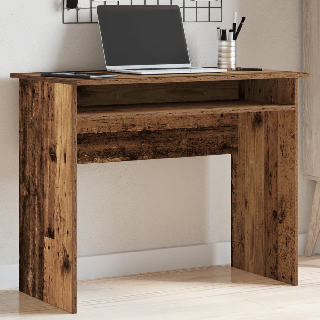 Desk 90X50X74 Cm Engineered Wood