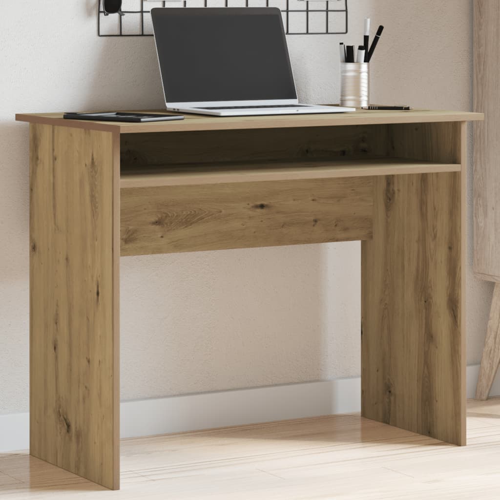 Desk 90X50X74 Cm Engineered Wood