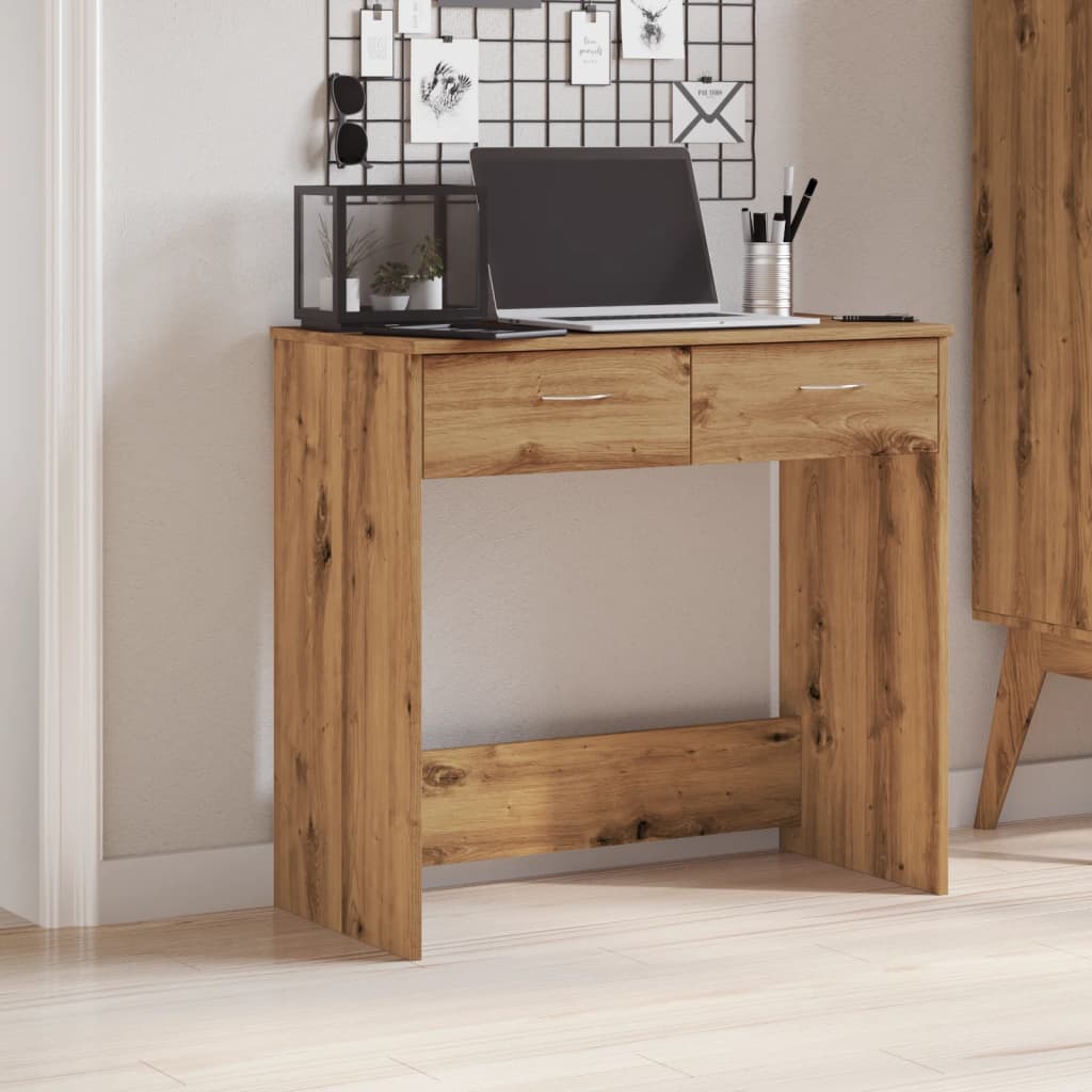 Desk 80X40X75 Cm Engineered Wood