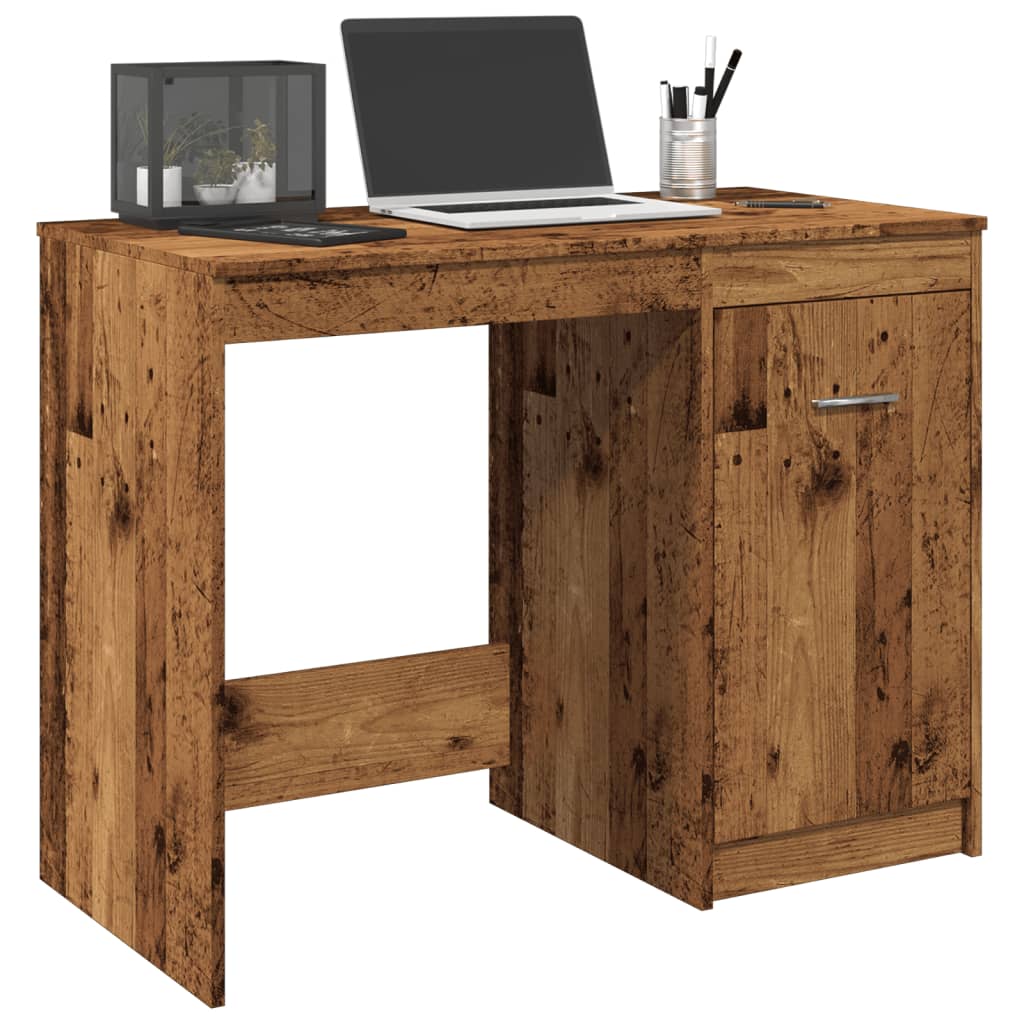 Desk 100X50X76 Cm Engineered Wood