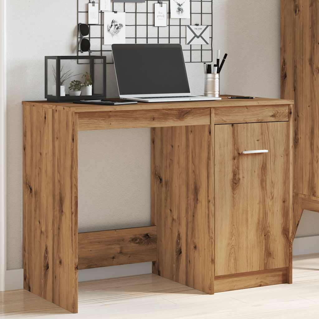 Desk 100X50X76 Cm Engineered Wood