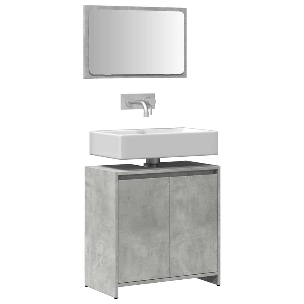 Bathroom Furniture Set Engineered Wood