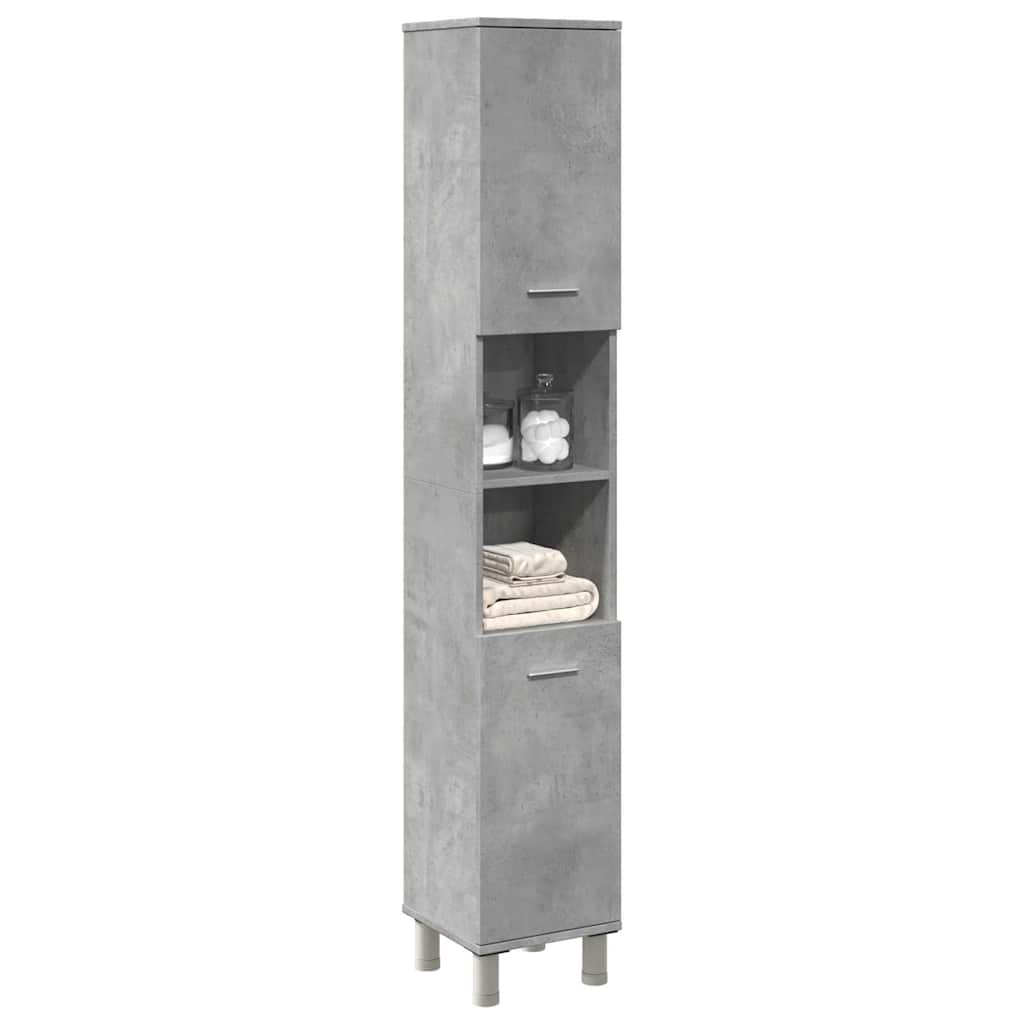 Bathroom Cabinet 30X30X179 Cm Engineered Wood