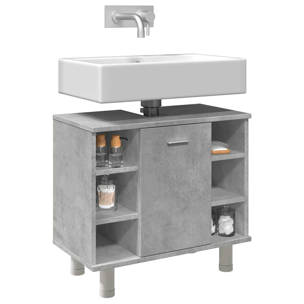 Bathroom Cabinet 60X32X53.5 Cm Engineered Wood