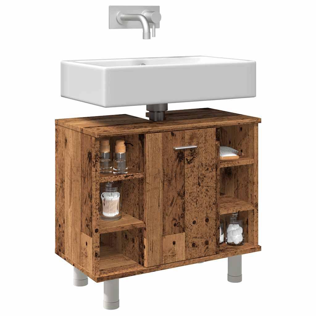 Bathroom Cabinet 60X32X53.5 Cm Engineered Wood