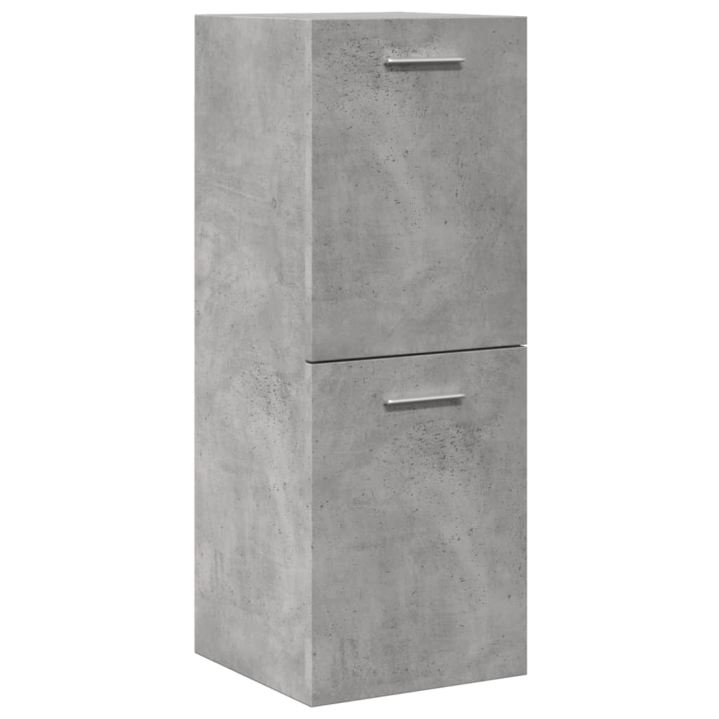 Bathroom Hanging Cabinet 30X30X80 Cm Engineered Wood