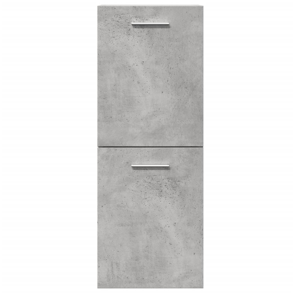 Bathroom Hanging Cabinet 30X30X80 Cm Engineered Wood