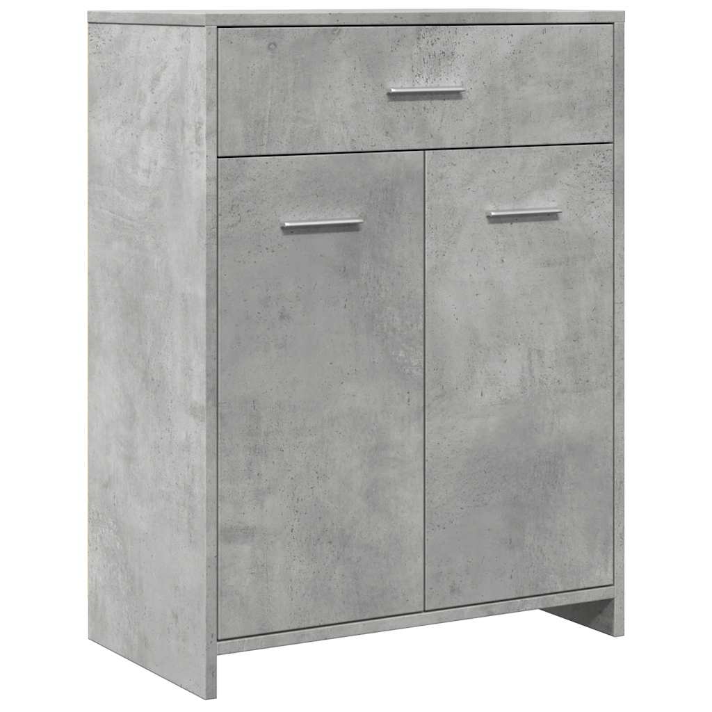 Bathroom Cabinet 60X33X80 Cm Engineered Wood