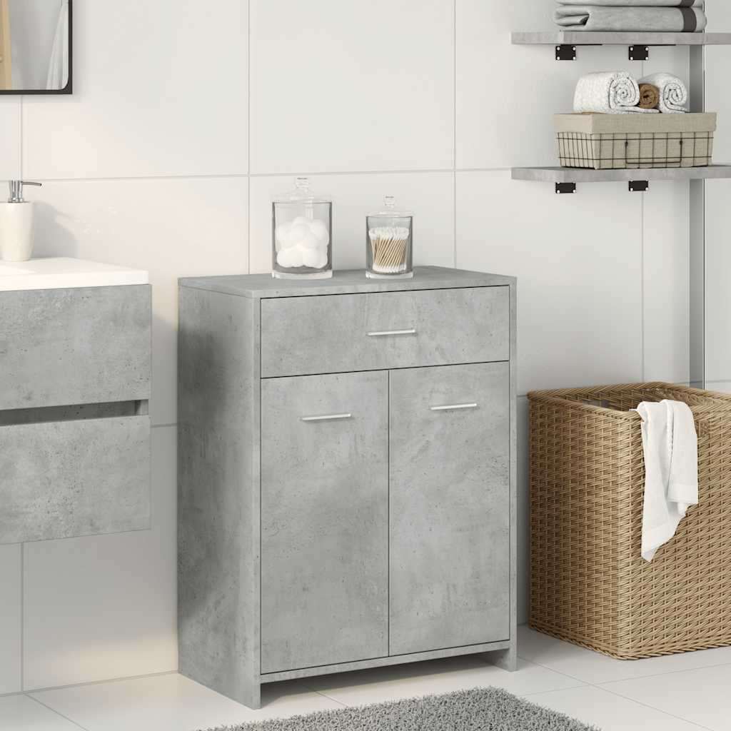 Bathroom Cabinet 60X33X80 Cm Engineered Wood
