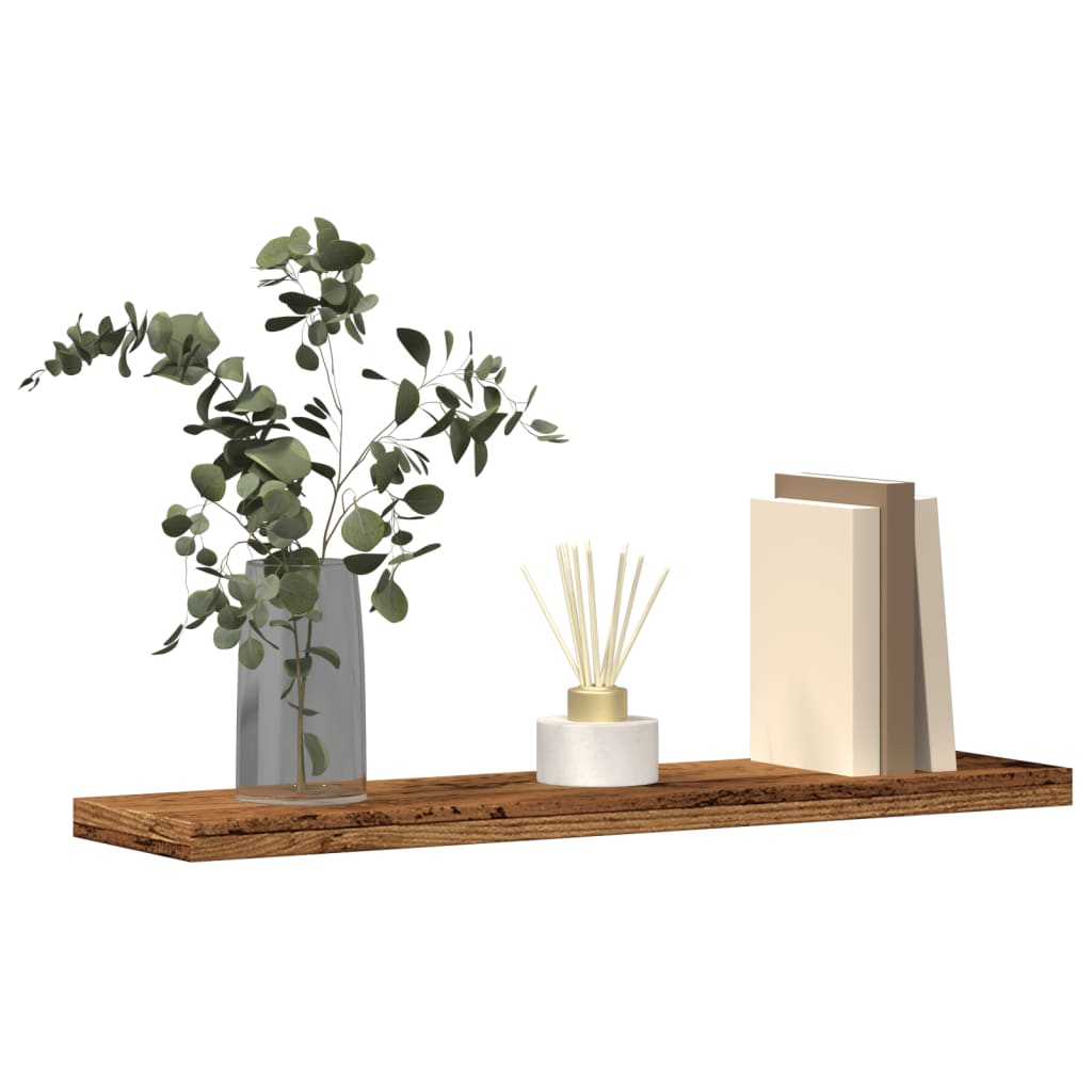 Wall Shelves 4 Pcs Engineered Wood
