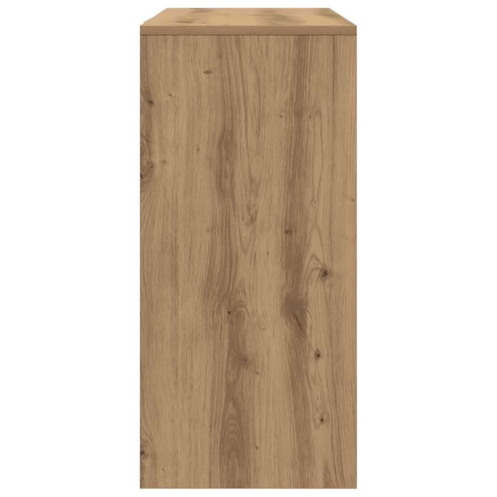 Desk 102.5X35X75 Cm Engineered Wood