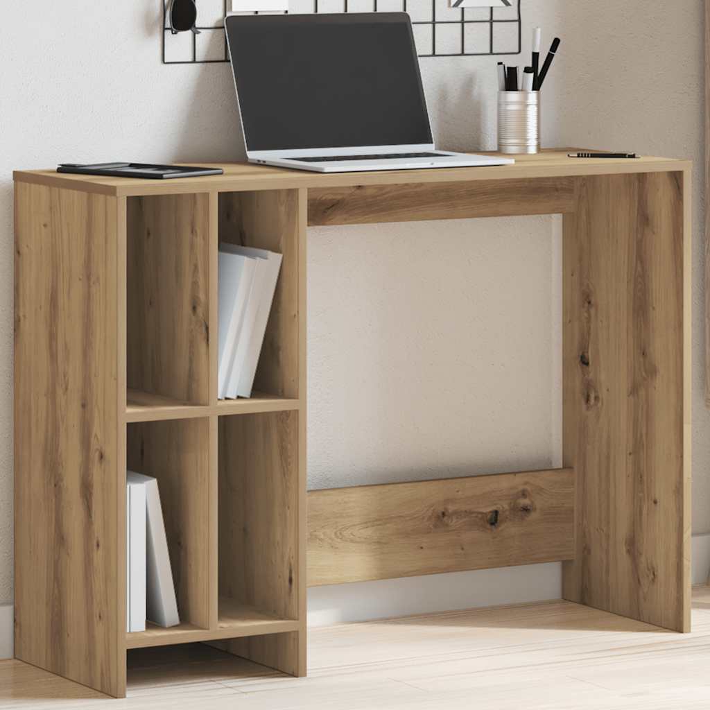 Desk 102.5X35X75 Cm Engineered Wood