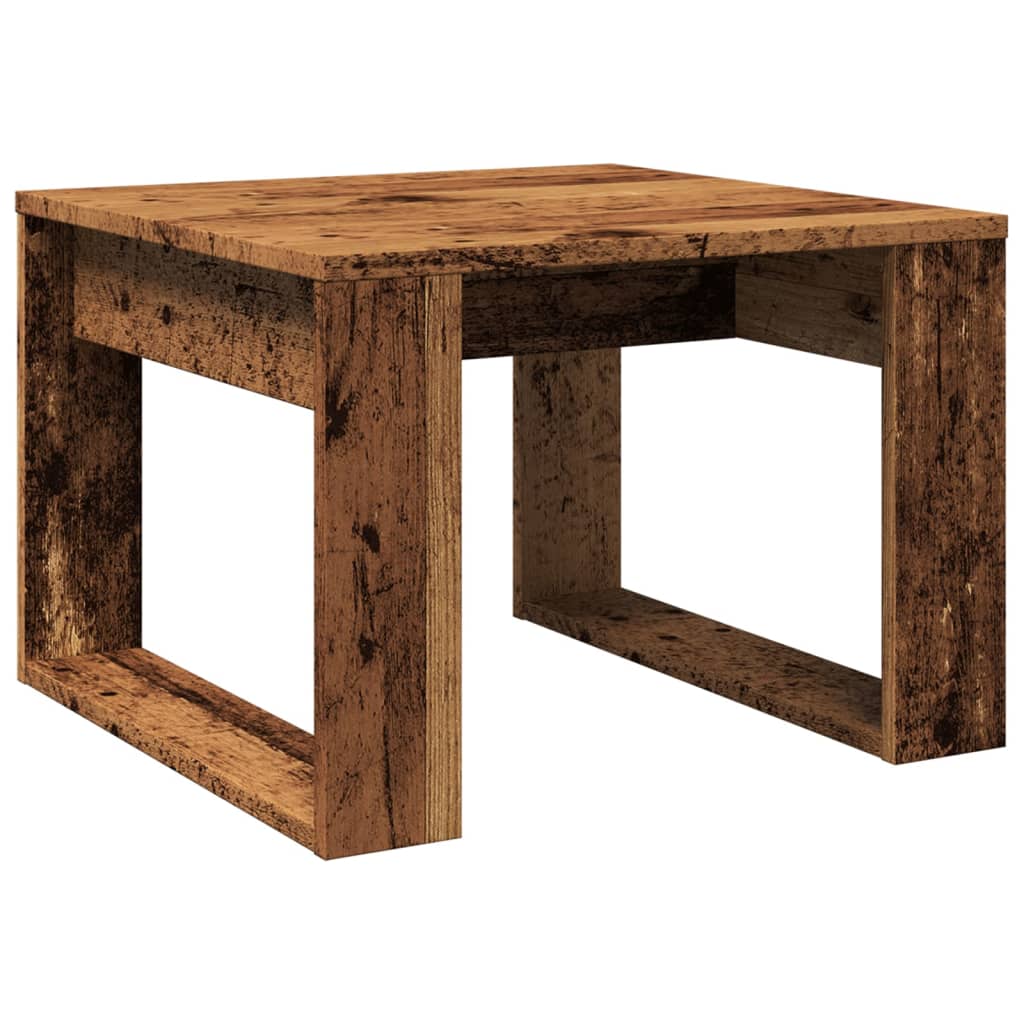 Side Table 50X50X35 Cm Engineered Wood