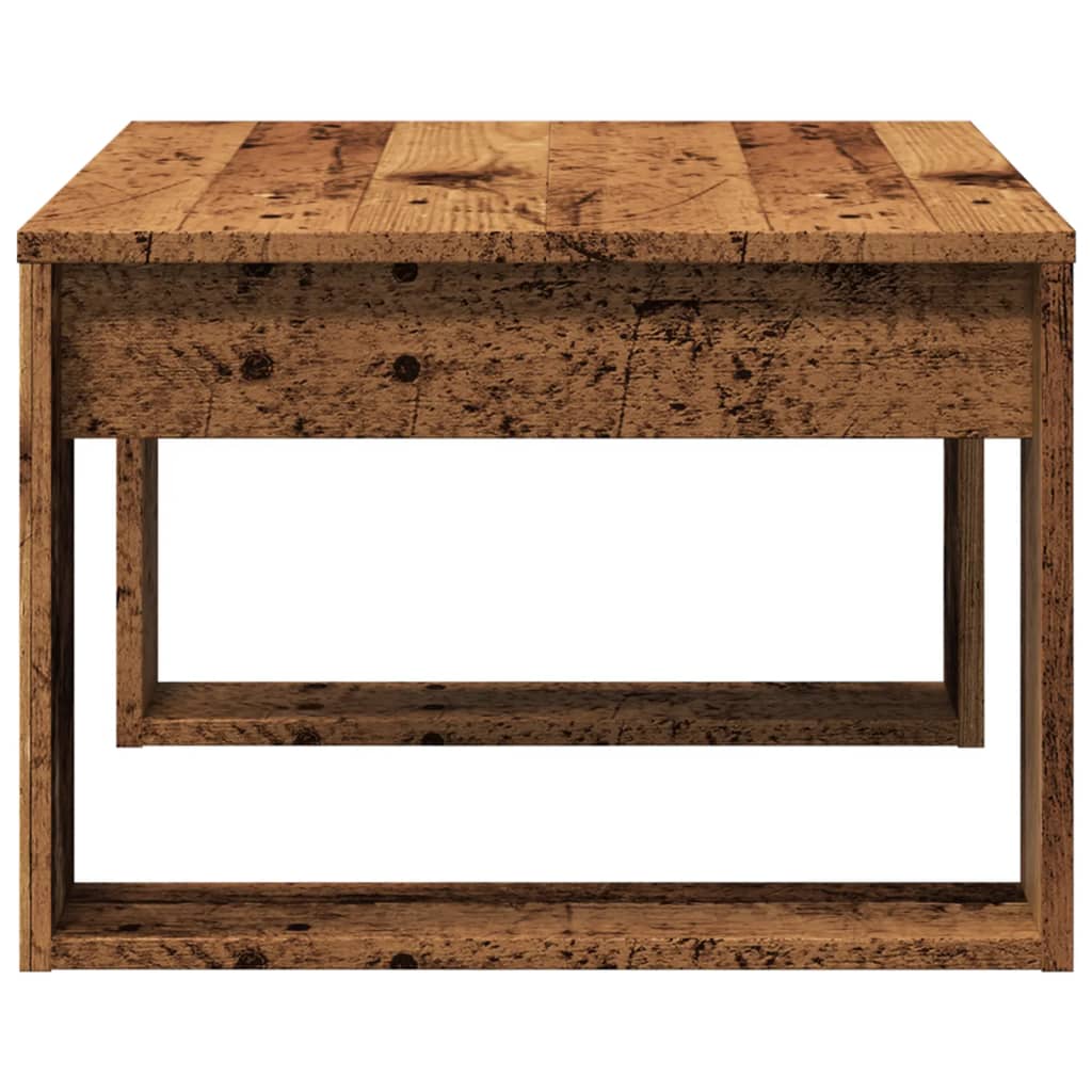 Side Table 50X50X35 Cm Engineered Wood
