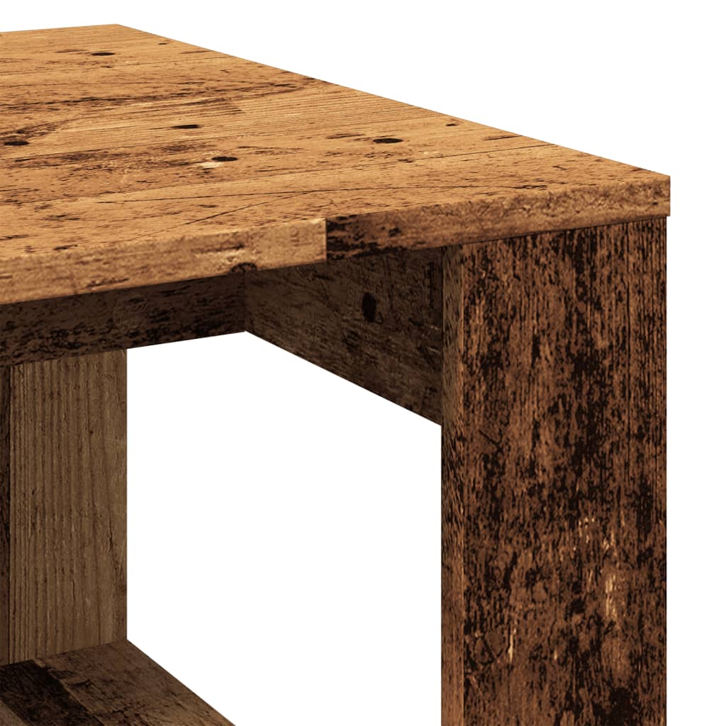 Side Table 50X50X35 Cm Engineered Wood