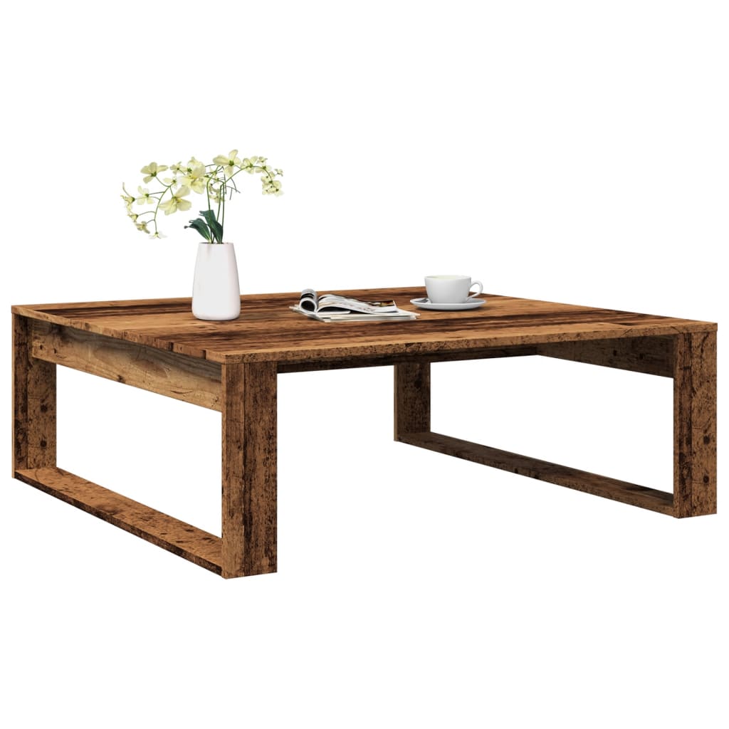 Side Table 50X50X35 Cm Engineered Wood