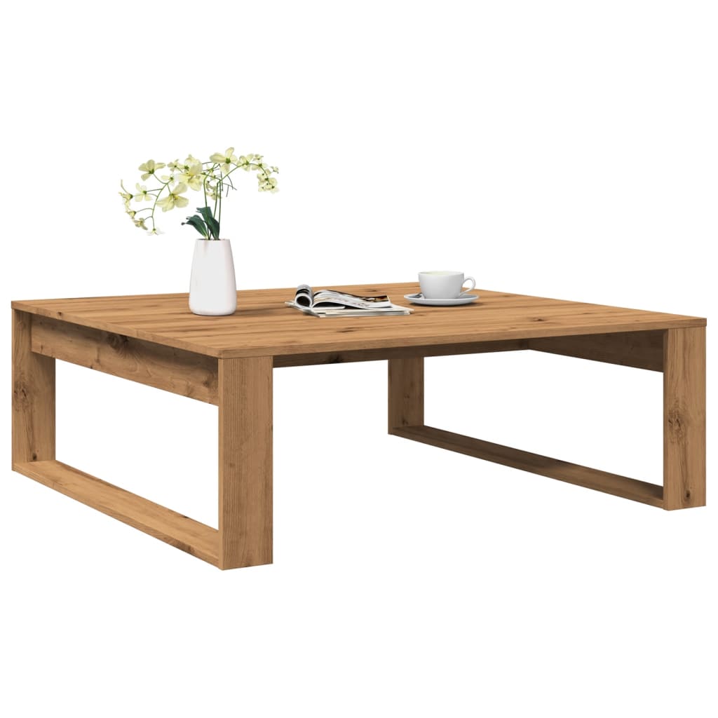 Side Table 50X50X35 Cm Engineered Wood