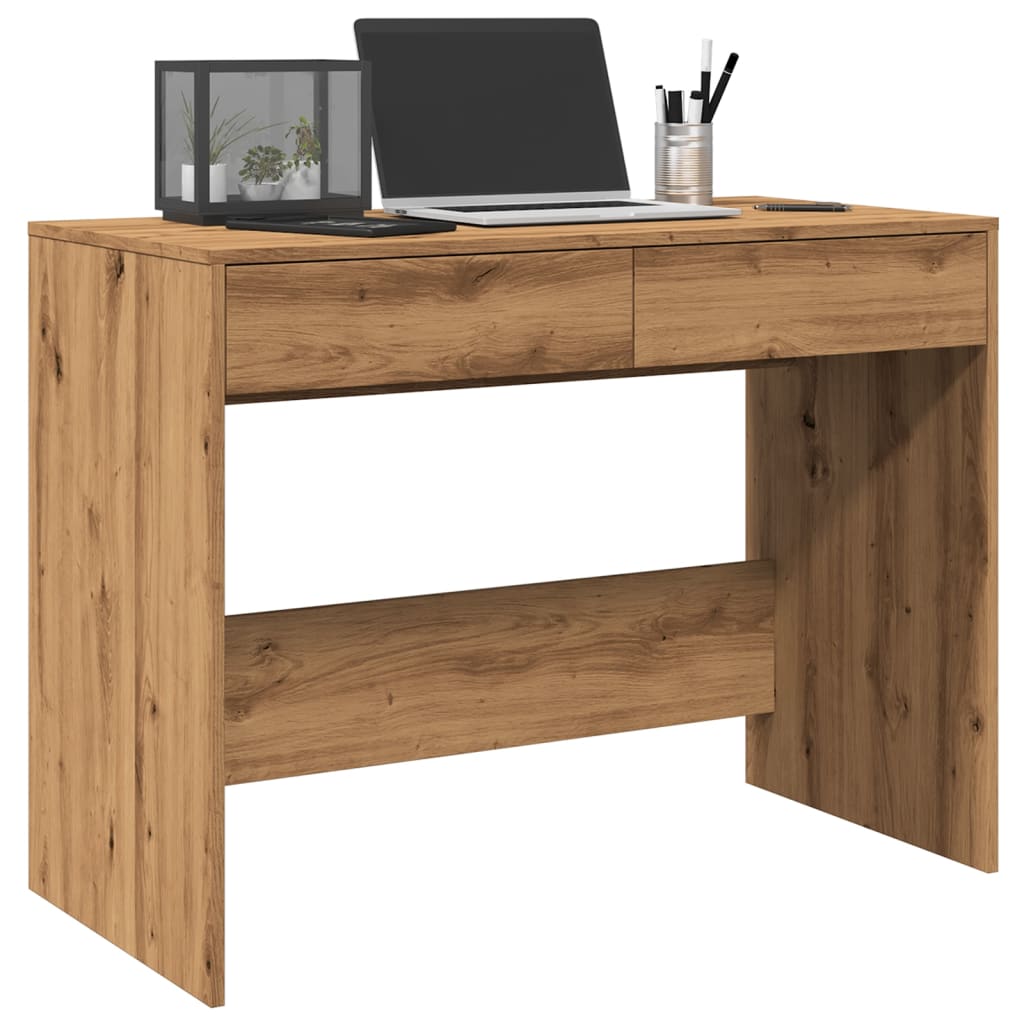 Desk 101X50X76.5 Cm Engineered Wood