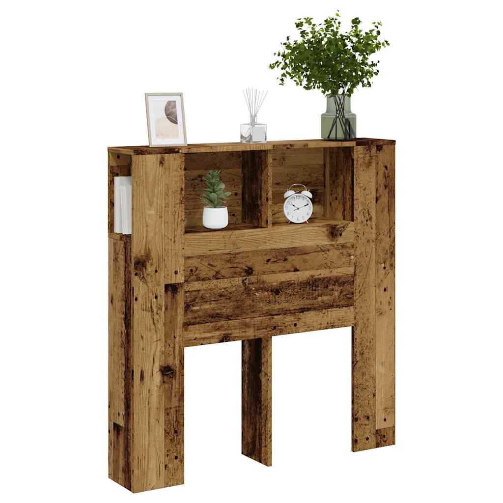 Headboard Cabinet 100X18.5X104.5 Cm