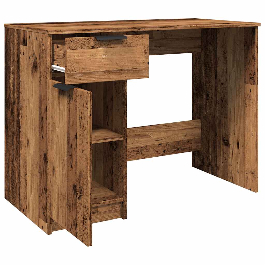 Desk 100X50X75 Cm Engineered Wood